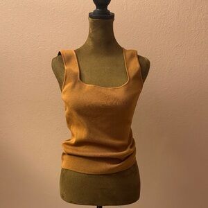 Elegant Women's Tan Tank Top